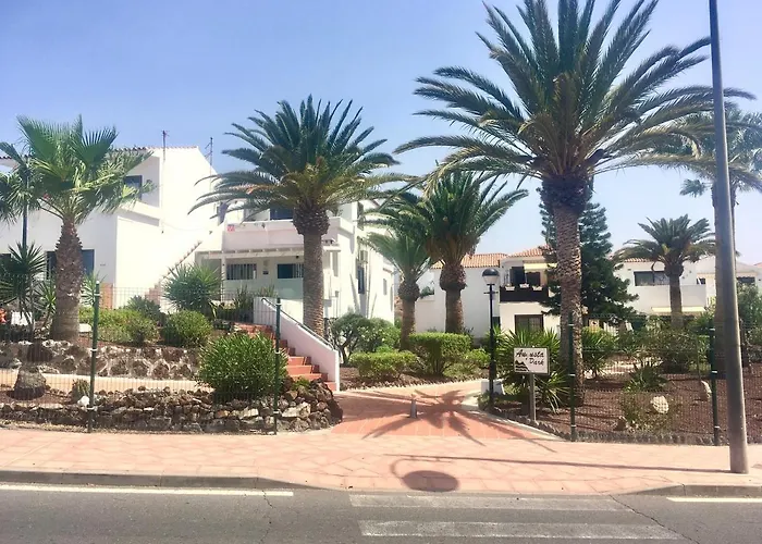 公寓 Cosy Flat Near Golf Club - Heated Pool, Terrace, Garden, Wi-fi 圣米格尔德阿沃纳